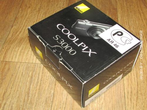 Nikon Coolpix S 3000 немного б у , как новый. Минск
