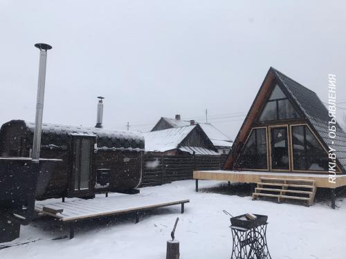 Сдаётся уютный A-frame дом CHILL. Гомельская область, Добруш