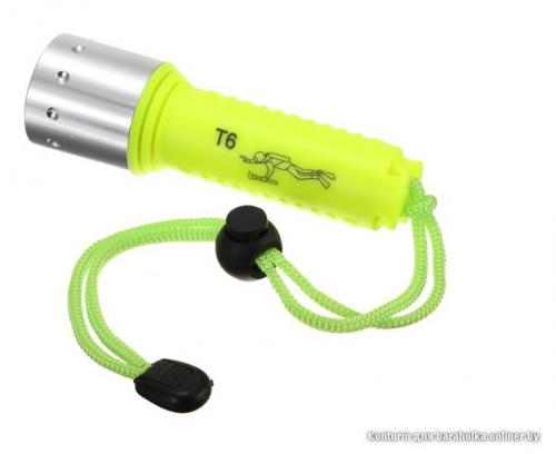 Светодиодный фонарь для дайвинга, фонарь для подводной охоты, доставка. Минск