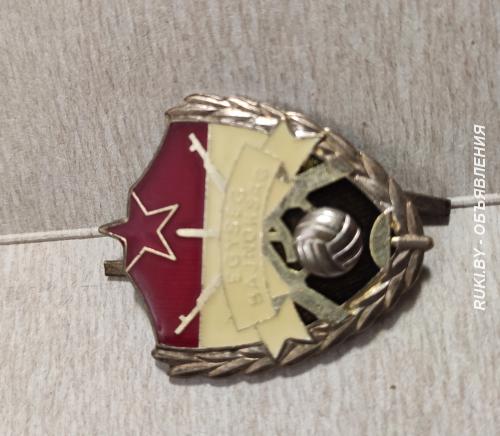 Венгрия ВНР Серебряный военный знак Egyseg bajnoksag Чемпион подраздел .... Могилёв