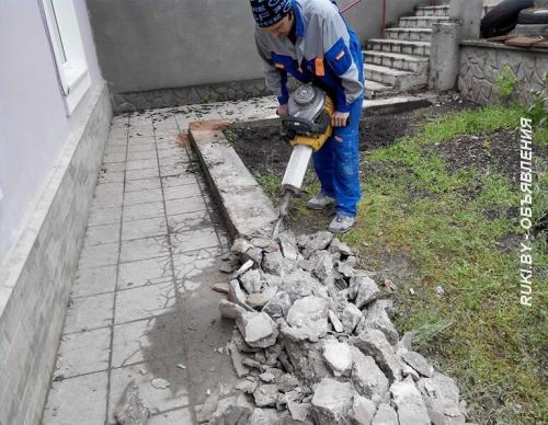 Демонтажные работы под ключ от компании БелГруз. Гомель