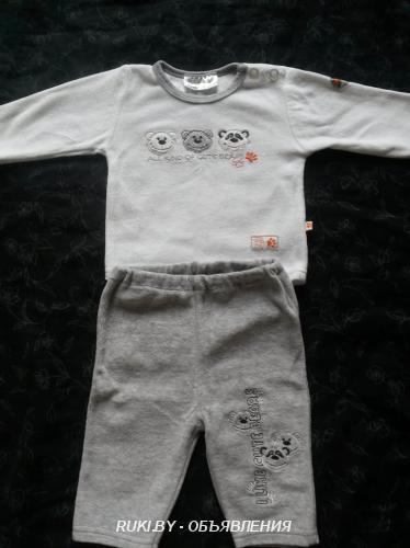 Костюм из тонкого велюра. Минск