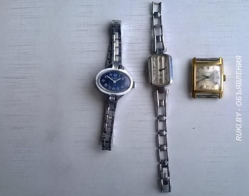 Часы наручные неработающие, можно на запчасти. Минск