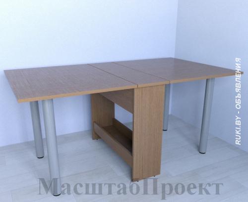 Стол-книга СТТ-04.9 опора хром 1800х1100х750. Минск