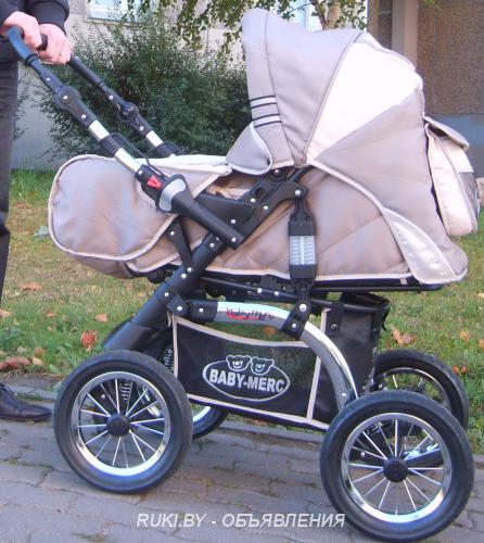 Коляска-трансформер 2 в 1 Baby Merc. Минск